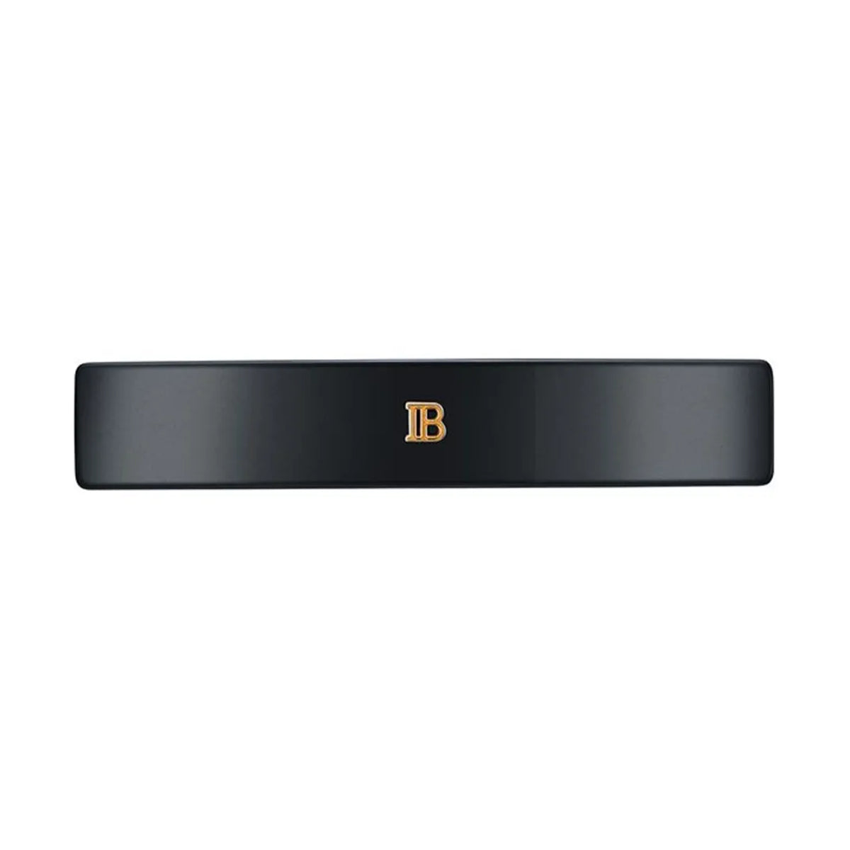 Balmain Cellulose Acetate Barrette Pour Cheveux Saç Tokası Büyük Siyah image 4