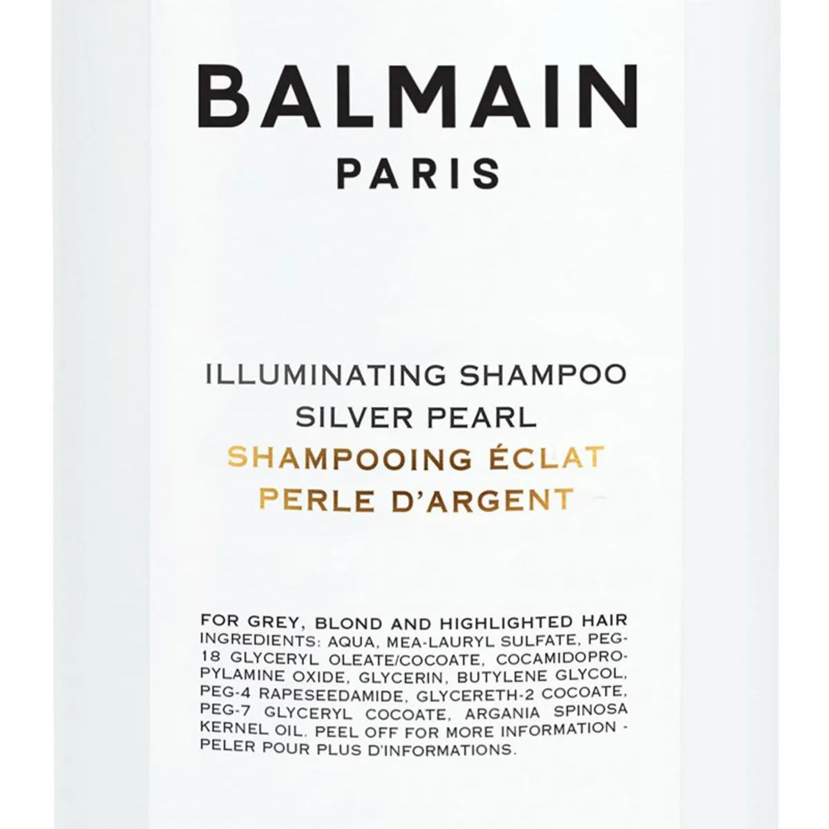 Balmain Illuminating Shampoo Silver Pearl (300ml) image 4
