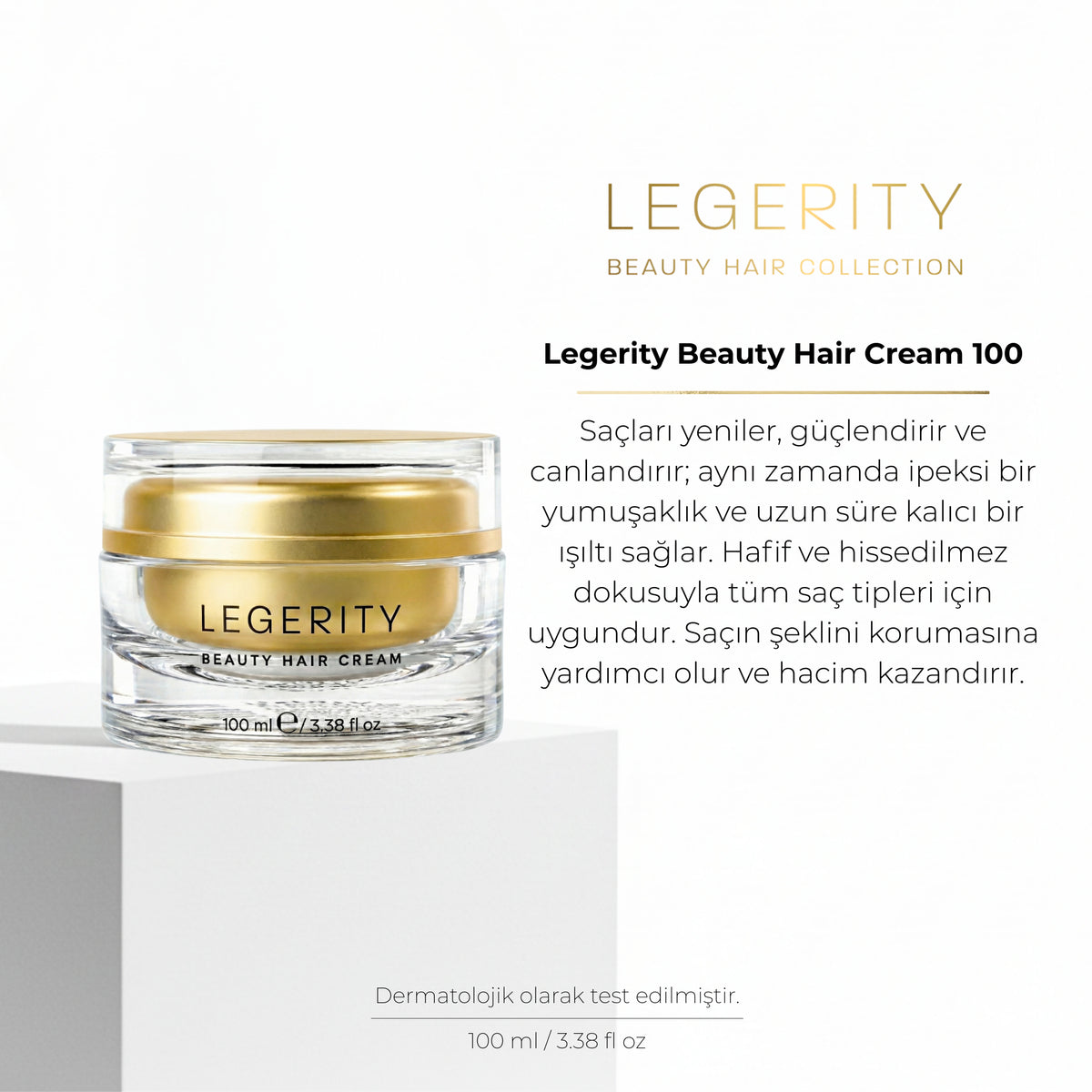 Legerity Beauty Hair Cream Durulanmayan Saç Bakım Kremi 100 ml