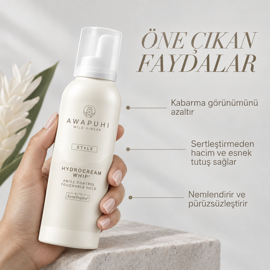 Awapuhi Wild Ginger HydroCream Whip Şekillendirici Saç Köpüğü 200 ml