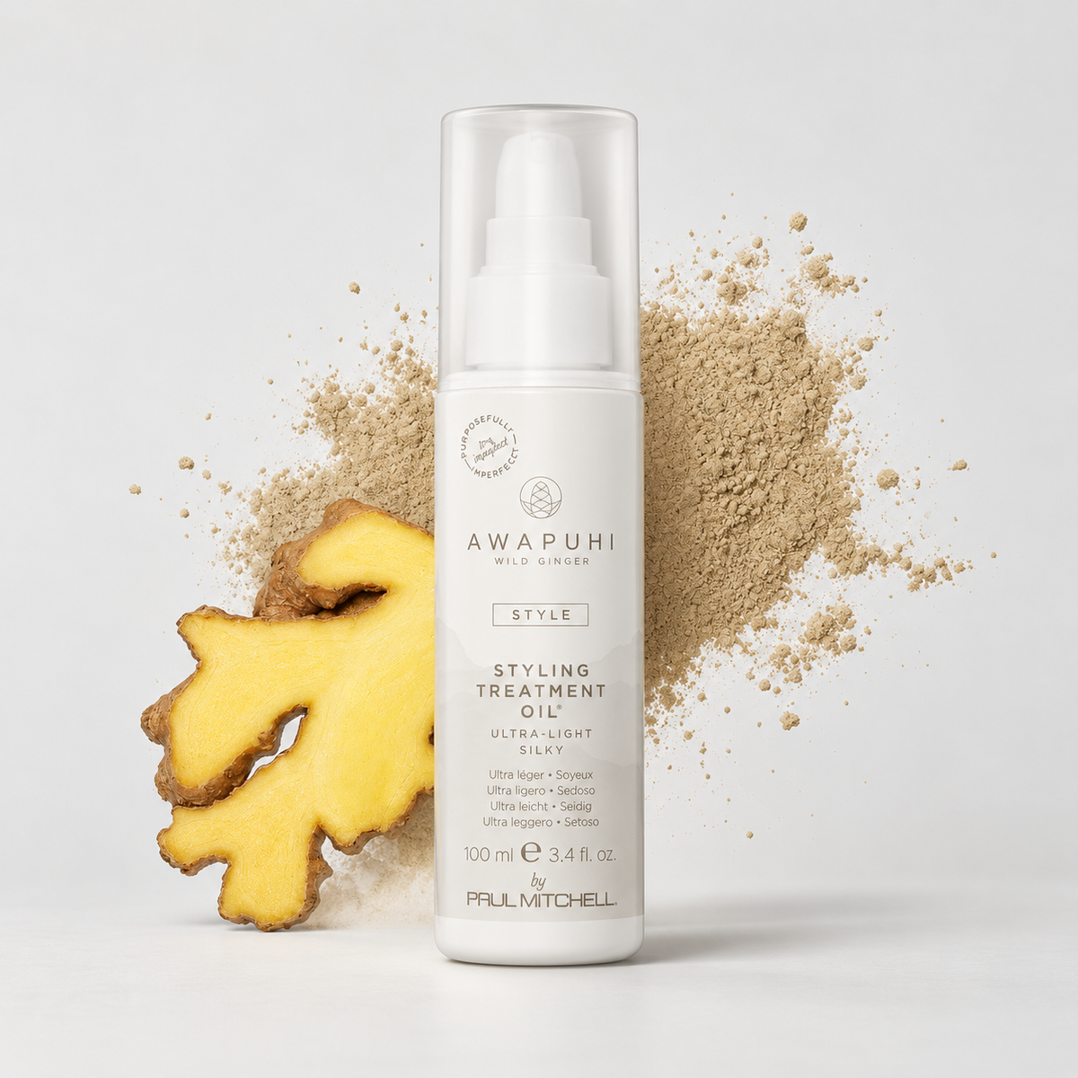 Awapuhi Wild Ginger Styling Treatment Şekillendirici Yağ 100 ml