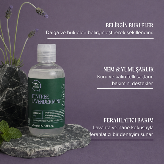 Paul Mitchell Tea Tree Lavender Mint Defining Bukle Belirginleştirici Jel 200 ml