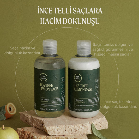 Paul Mitchell Tea Tree Lemon Sage Thickening Hacim Veren Şampuan 300 ml