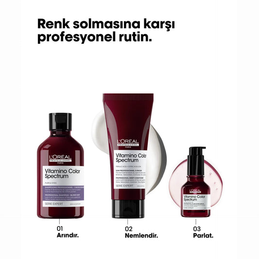 Loreal Vitamino Color Spectrum Purple Şampuan (300 ml ) image 1
