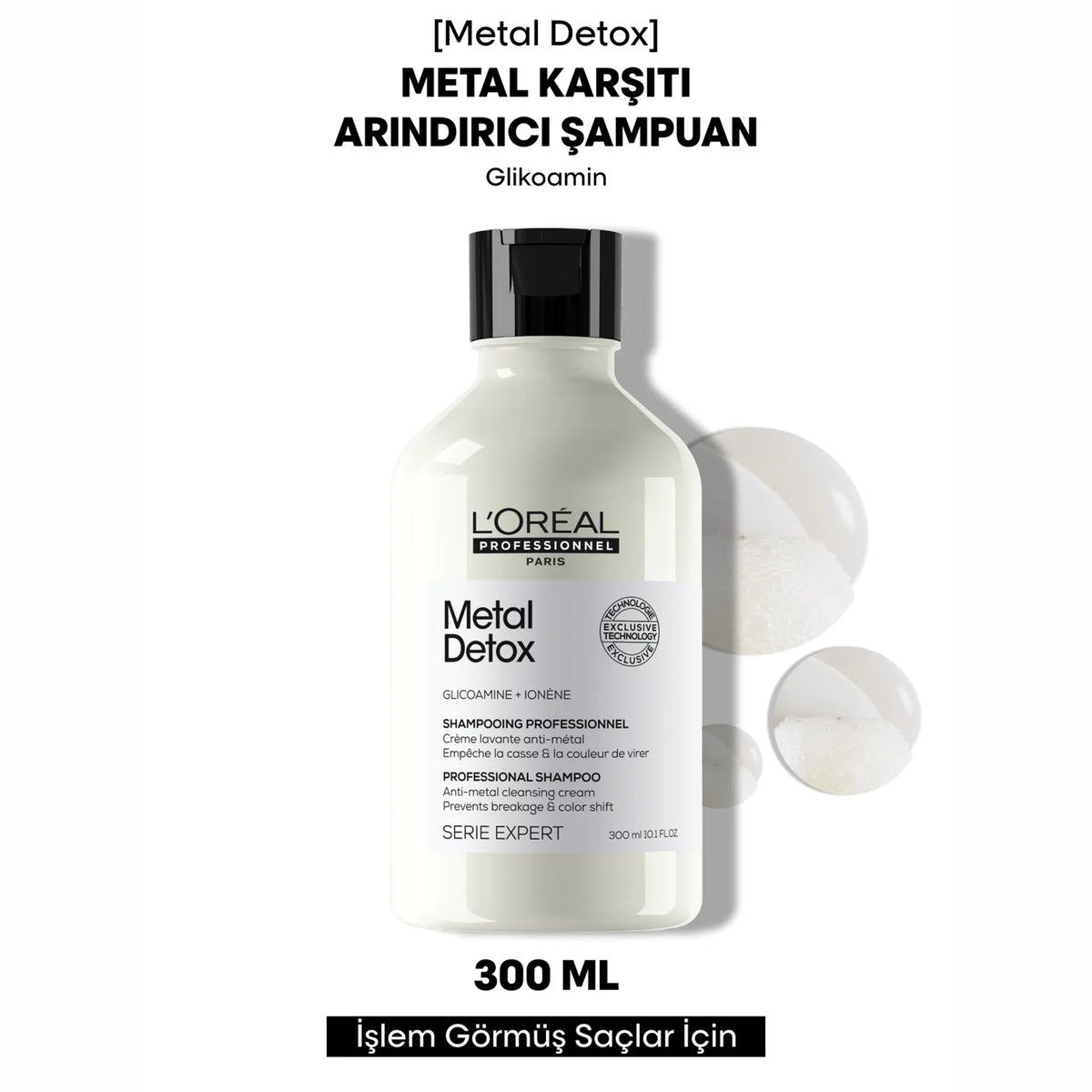 L'Oréal Professionnel Metal Detox Şampuan 300 ml image 2