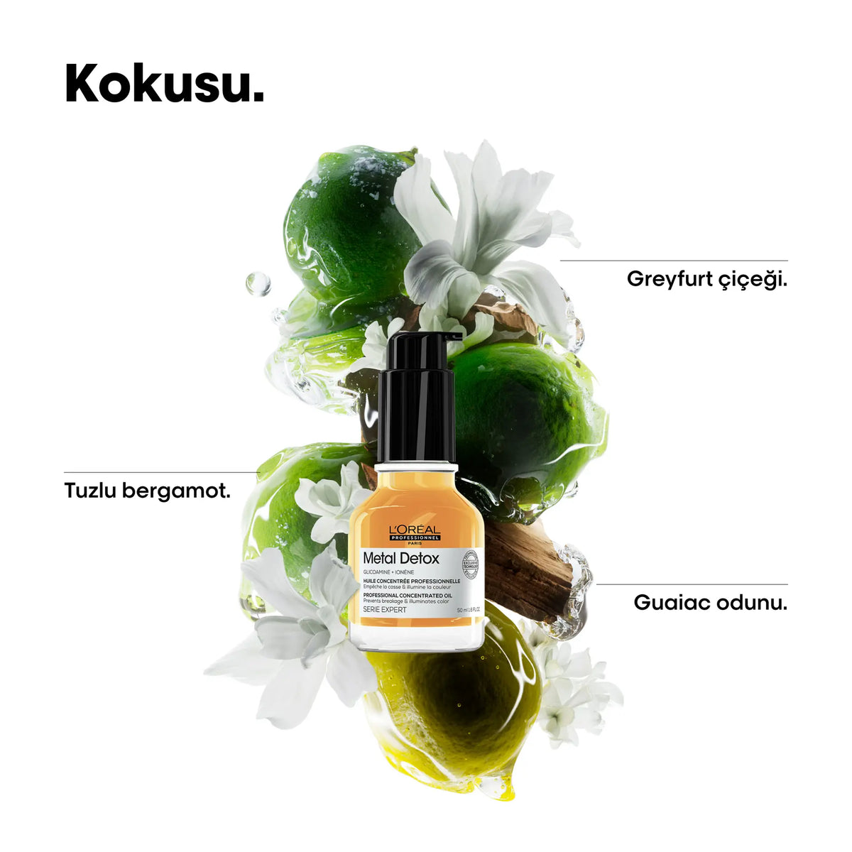 L'Oréal Metal Detox Konsantre Saç Bakım Yağı 50ml image 5
