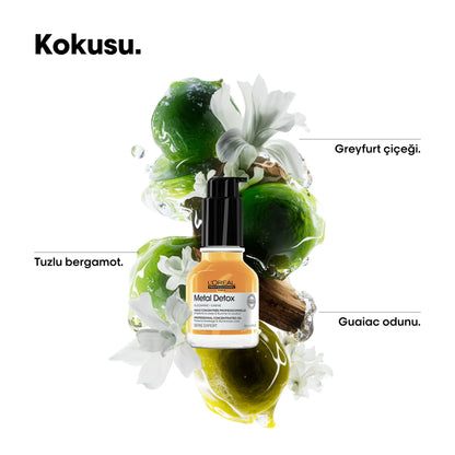 L'Oréal Metal Detox Konsantre Saç Bakım Yağı 50ml image 5