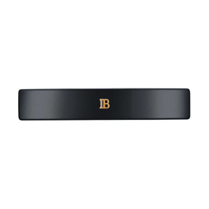 Balmain Cellulose Acetate Barrette Pour Cheveux Saç Tokası Büyük Siyah image 4
