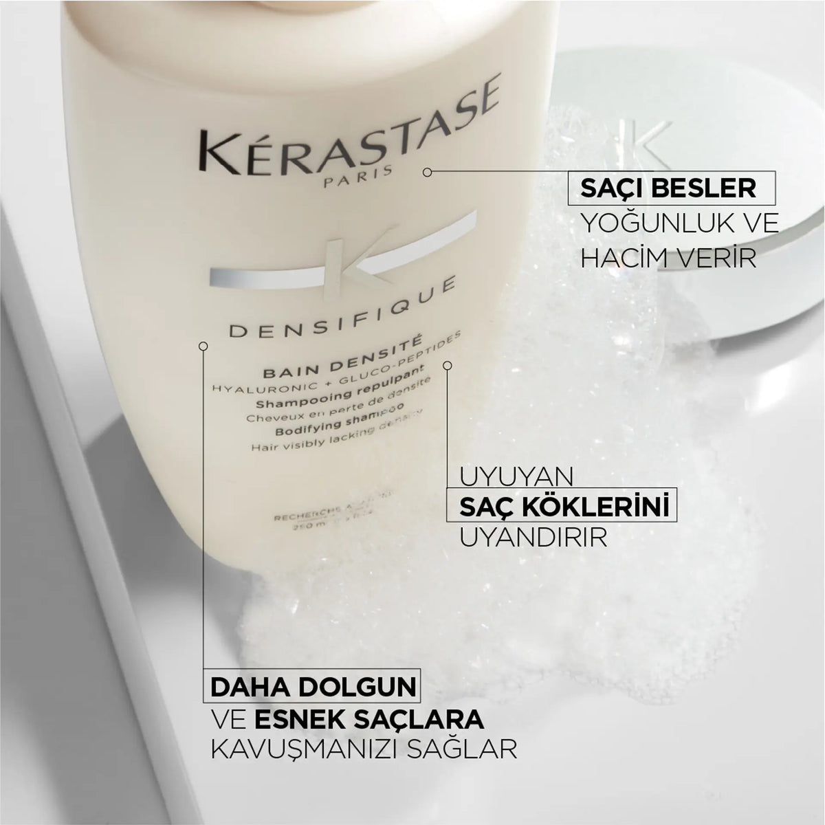 Kérastase Densifique Bain Densité - Hacim Veren Şampuan 250 ml image 8