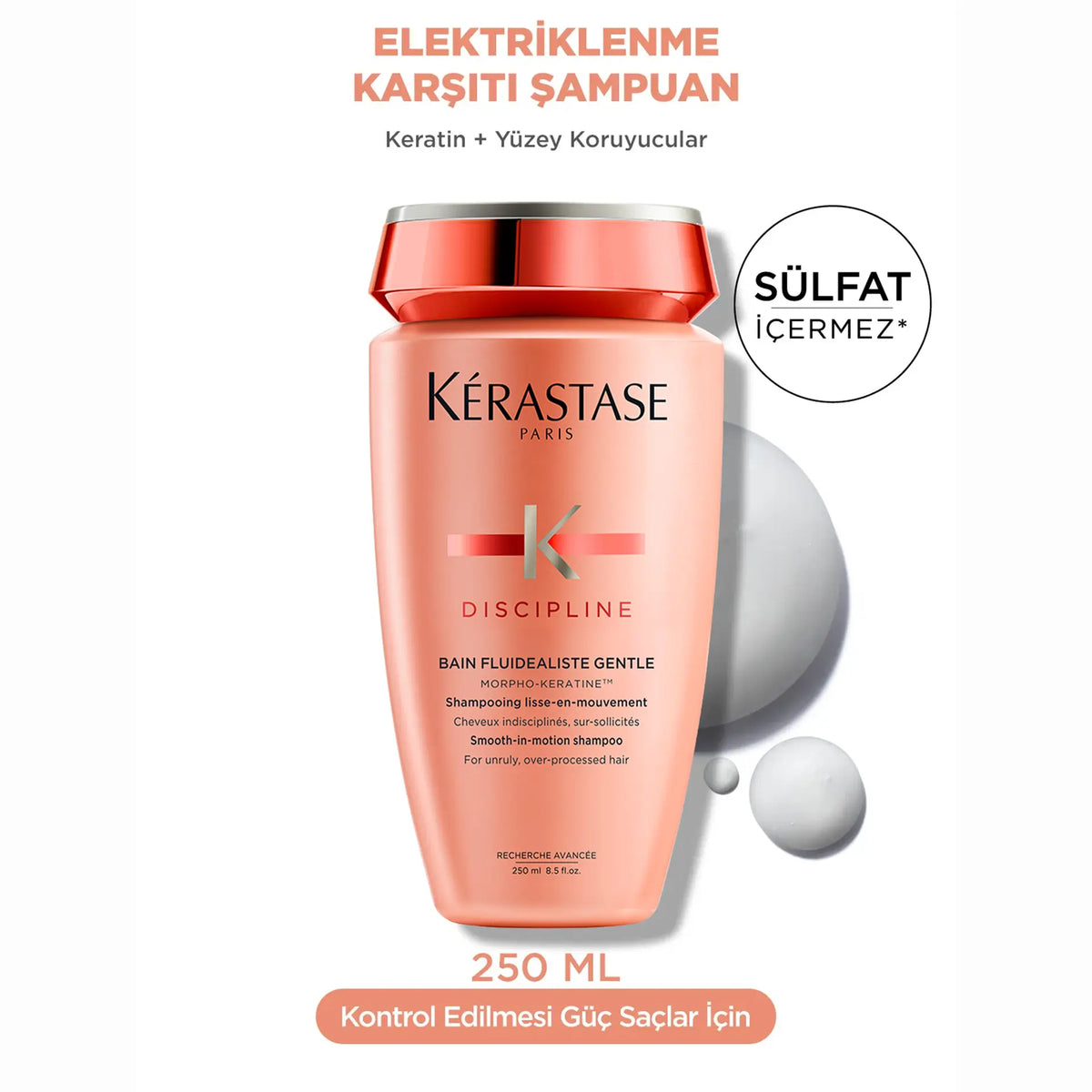 Kérastase Discipline Bain Fluidealiste Gentle Şampuan 250 ml image 3