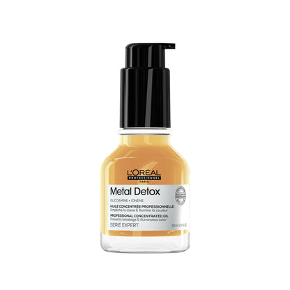 L'Oréal Metal Detox Konsantre Saç Bakım Yağı 50ml image 0