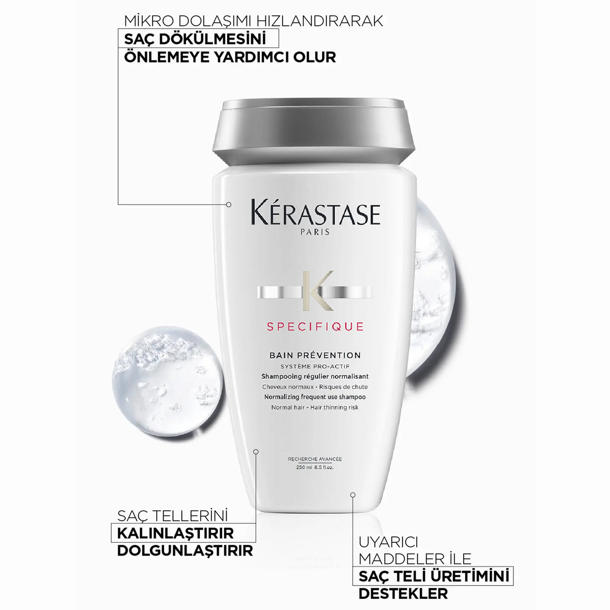 Kérastase Spécifique Bain Prevention: Dökülme Karşıtı ve Hacim Veren Şampuan (25 image 3