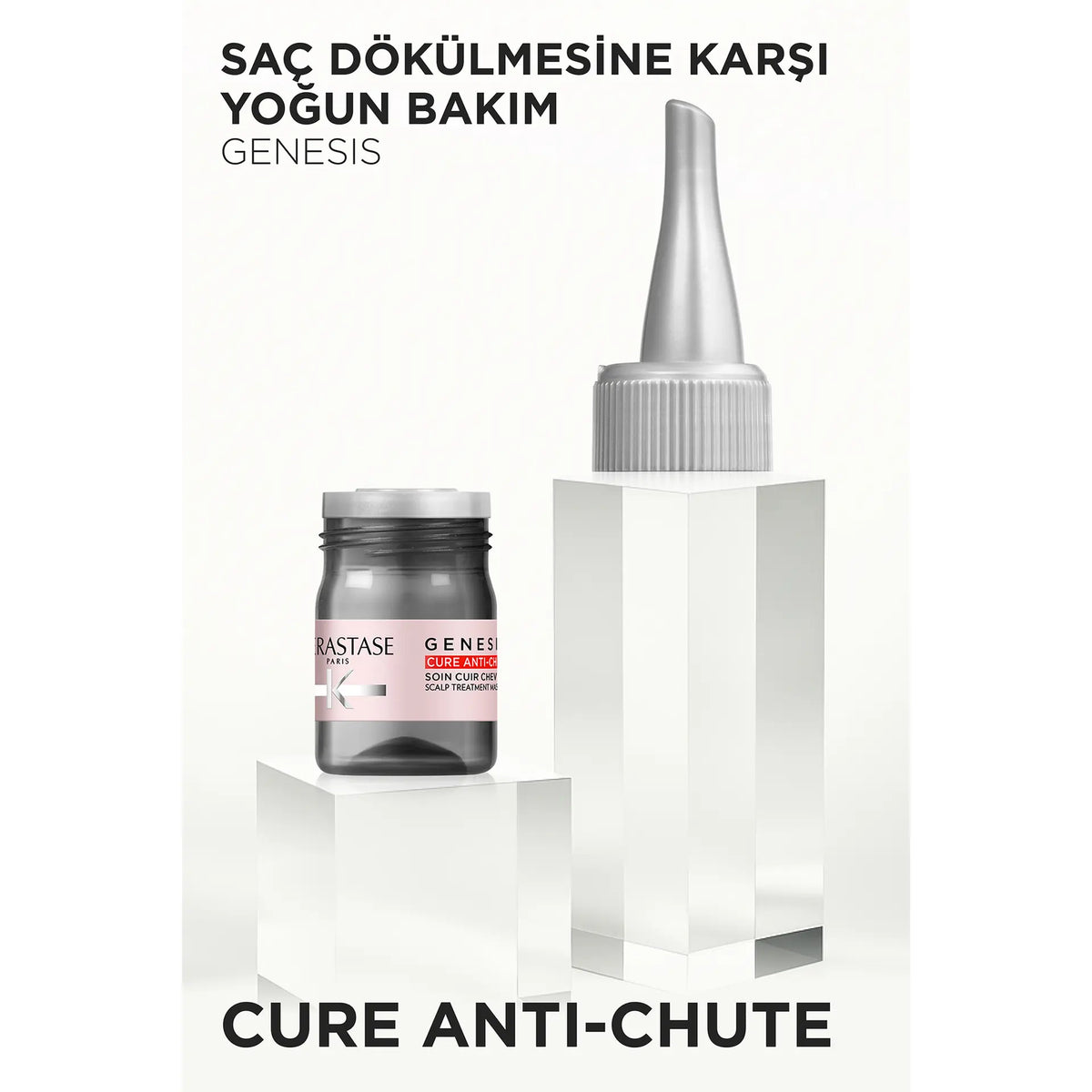 Kérastase Genesis Dökülme Karşıtı Yoğun Güçlendirici Kür (10x6 ml) image 1