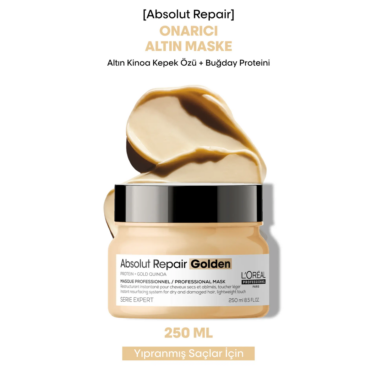L'Oréal Absolut Repair Golden Maske 250ml image 4