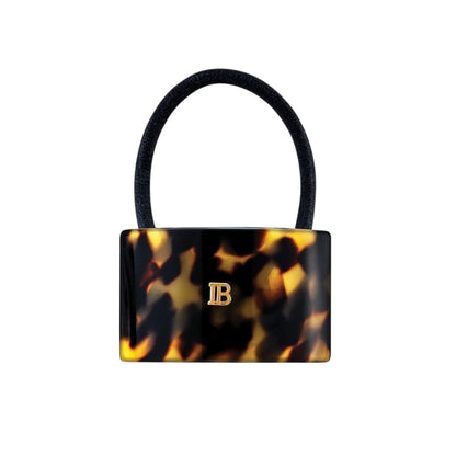 Balmain Cellulose Acetate Elastique pour Cheveux Saç Tokası Tortoise Shell image 2