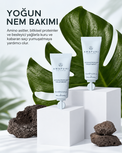 Awapuhi Wild Ginger HydraTriplex™ Treatment Yoğun Nem Bakımı 4 x 10 ml