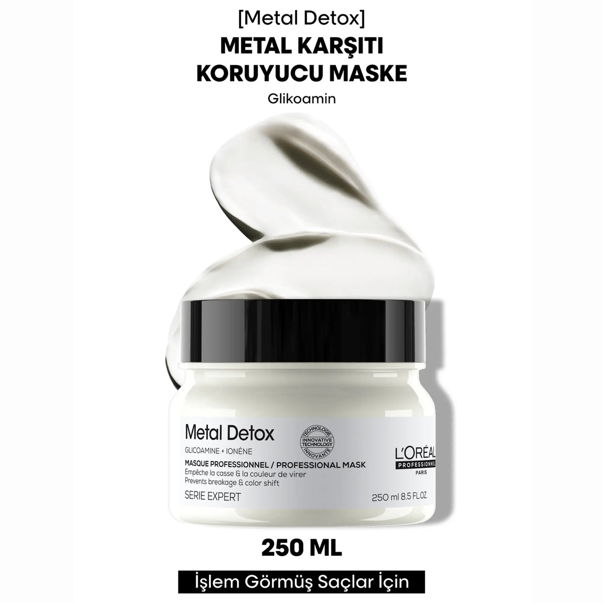 L'Oréal Metal Detox Maske 250 ml image 4