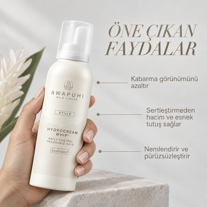 Awapuhi Wild Ginger HydroCream Whip Şekillendirici Saç Köpüğü 200 ml