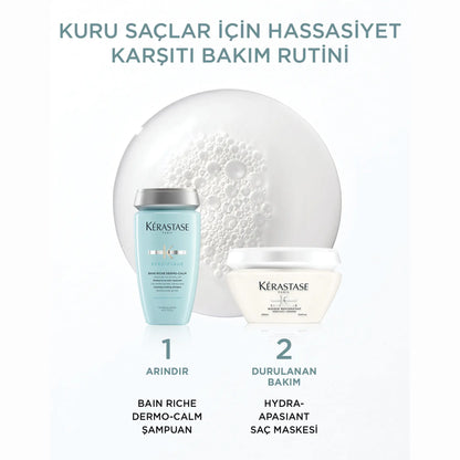 Kérastase Hassasiyet Karşıtı Şampuan - Bain Dermo-Calm Riche 250ml image 3