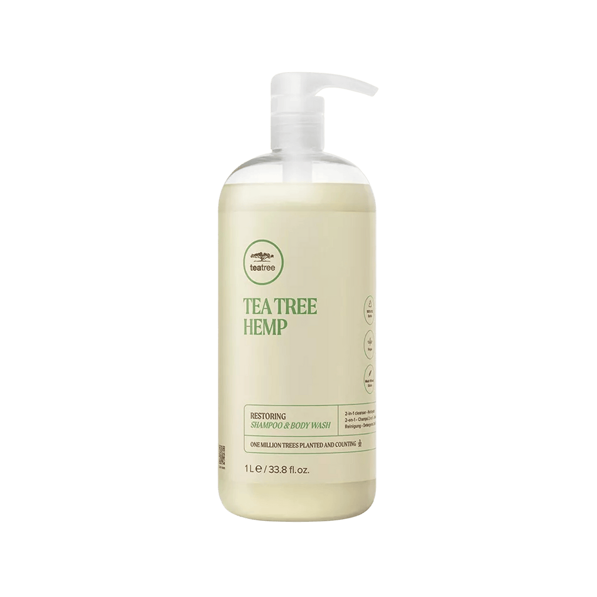 Paul Mitchell Tea Tree Hemp Restoring Shampoo & Body Wash 2’si 1 Arada Şampuan 1000 ml