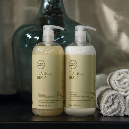 Paul Mitchell Tea Tree Hemp Restoring Shampoo & Body Wash 2’si 1 Arada Şampuan 1000 ml