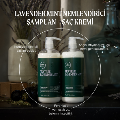 Paul Mitchell Tea Tree Lavender Mint Moisturizing Nemlendirici Şampuan 1000 ml