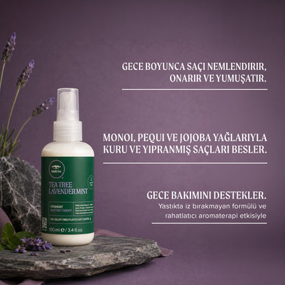 Tea Tree Lavender Mint Overnight Moisture Therapy Gece Bakım Kremi 100 ml