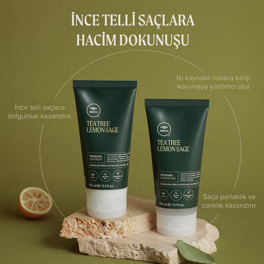 Paul Mitchell Tea Tree Lemon Sage Thickening Dolgunlaştırıcı Saç Maskesi 150 ml