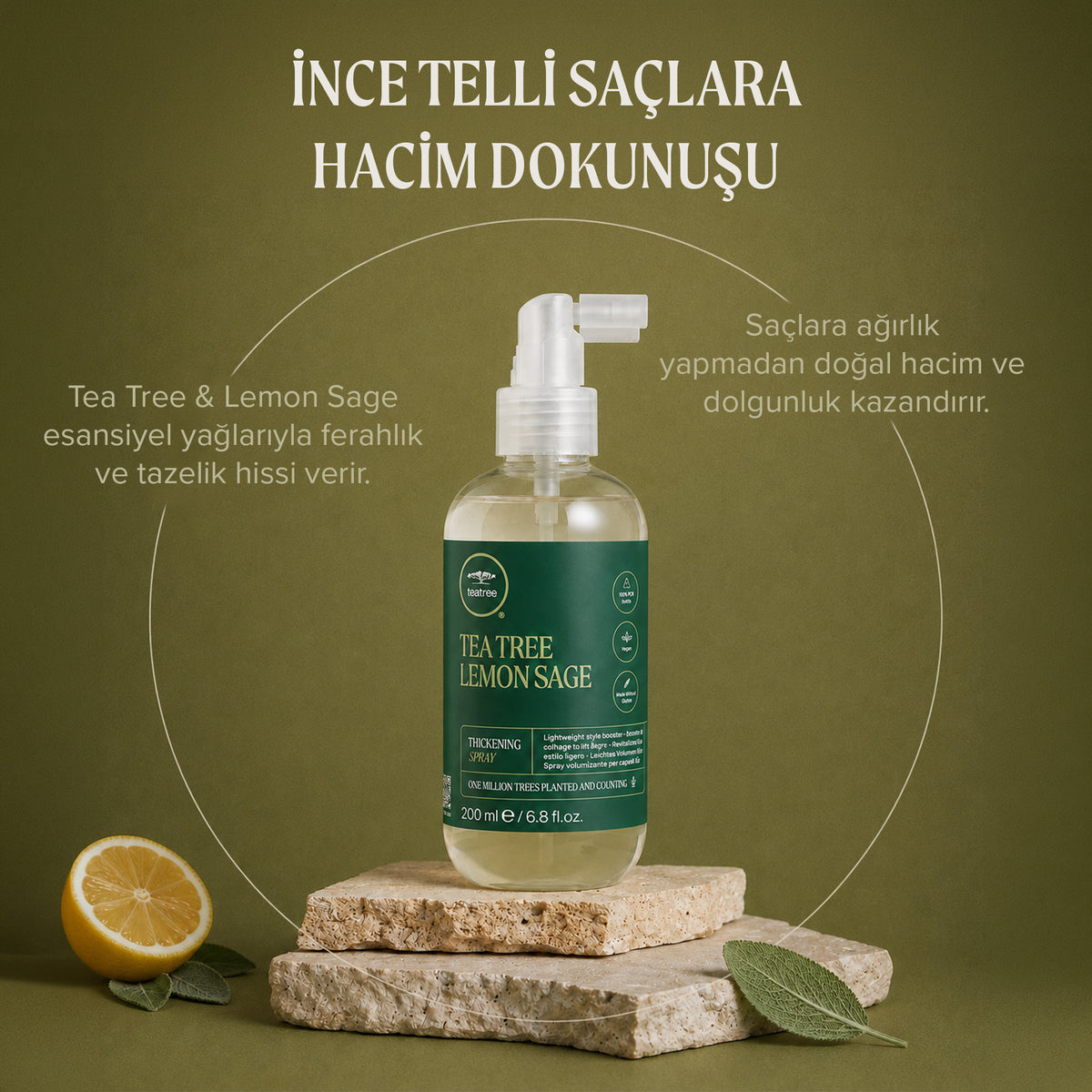 Paul Mitchell Tea Tree Lemon Sage Thickening Dolgunlaştırıcı Sprey 200 ml