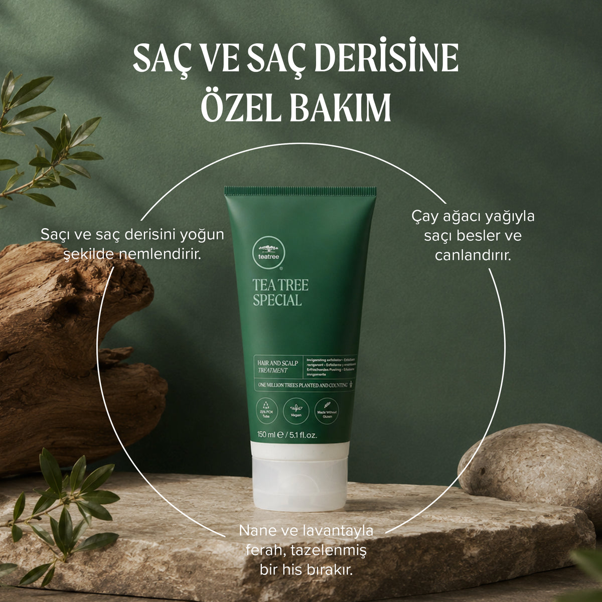 Paul Mitchell Tea Tree Hair & Scalp Treatment Saç ve Saç Derisi Bakımı 150 ml