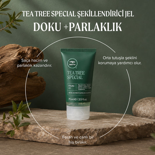 Paul Mitchell Tea Tree Styling Gel Şekillendirici Saç Jeli 75 ml